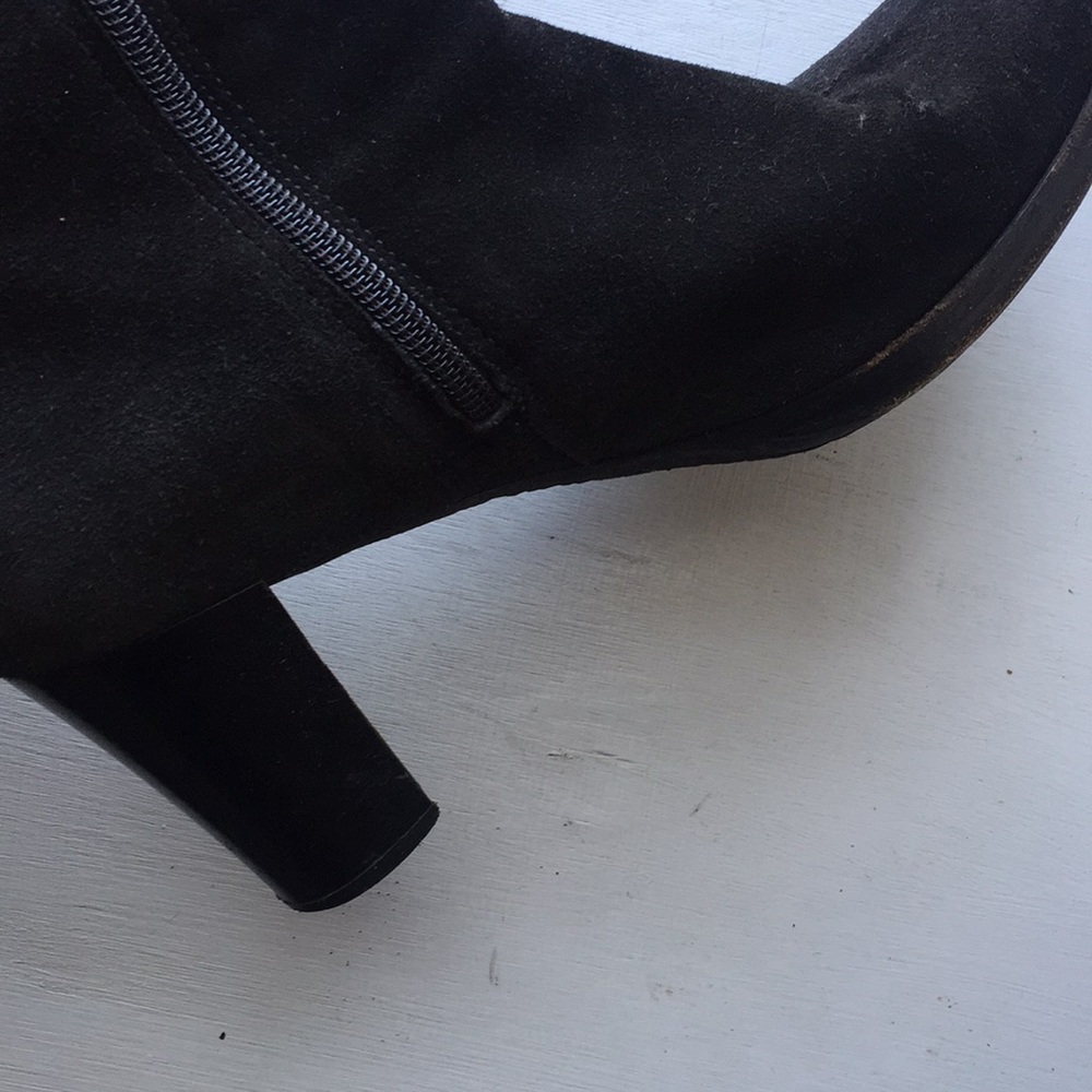 La Canadienne black suede waterproof boots - Picture 2 of 8